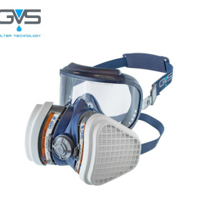 GVS Spr537 A2p3 Vernik Tiner Reçine Boya Toz Boya Için Tam Yüz Maske