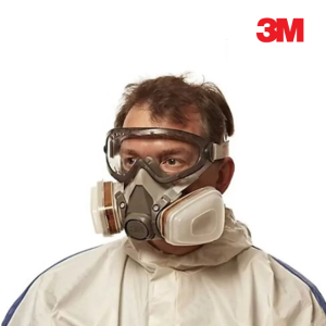3M RD Zehirli Gazlar (Kükürt Dioksit Hidrojen Sülfür) Gaz Maskesi M Beden (FİLTRELİ)+Kapalı Gözlük