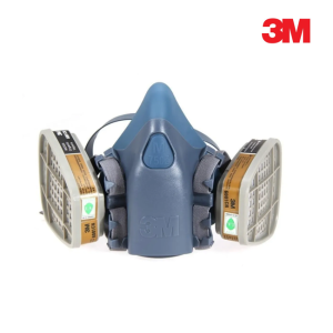 3M 7503 Orta Boy Yarım Yüz Maskesi Ve 6051 A1 Filtre Takım