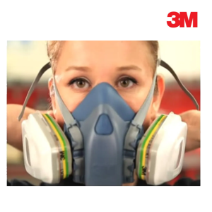 3M RD Zehirli Gazlar (Kükürt Dioksit Hidrojen Sülfür) Yarım Yüz Gaz Maskesi S Beden (FİLTRELİ)
