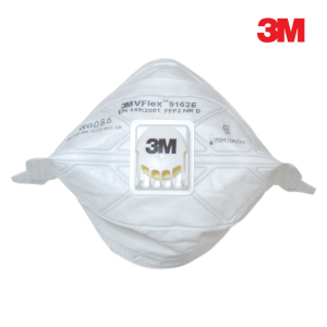 3M 9162E VFlex FFP2 Ventilli Partikül Solunum ve Toz Maskesi (10 Adet)