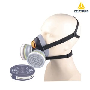 Delta Plus M6400 Jüpiter Yarım Yüz Maskesi + M6000 Abek1 Kimyasal Filtre Seti