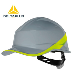  Delta Plus DIAMOND 5 Elektrik Yalıtımlı ABS Güvenlik Bareti Gri-Sarı