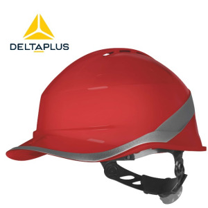  Delta Plus DIAMOND 6 WIND ABS Güvenlik Bareti Kırmızı