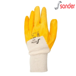 SANDER Sarı Nitril Eldiven Np01 Sarı No:9 12 (Çift)