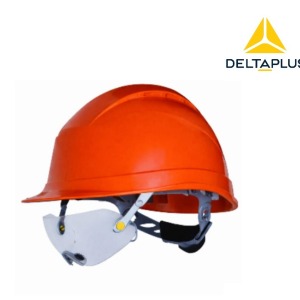 Delta Plus Gözlük Vizörlü Havalandırmalı Ayarlı Baret ( Turuncu) 