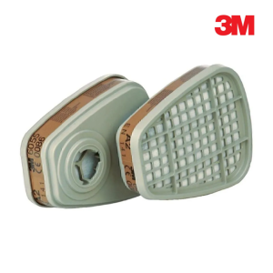 3M A2 Organik Gaz/buhar Filtresi 6055 1 Çift
