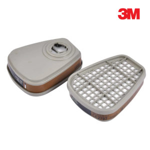 3M 6051 A1 Organik Gaz Buhar Yarım Yüz Maskesi Filtresi