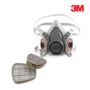 3M 6200 Yarım Yüz Maskesi Ve 6059 Abek1 Maske Filtresi