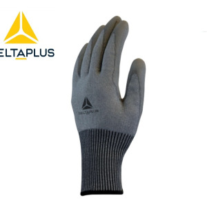 Delta Plus VECUTF08 Örme Cam Fiber-PEHD Çelik Fiber PU Kaplama F Kesilme Dirençli Eldiven (3'lü Paket)